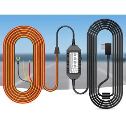 Viofo HK5 – Zasilacz 12–24V USB-C do kamer samochodowych z trybem parkingowym